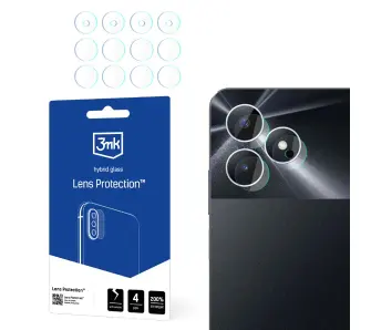 Szkło hybrydowe 3mk Lens Protection do Realme Note 50