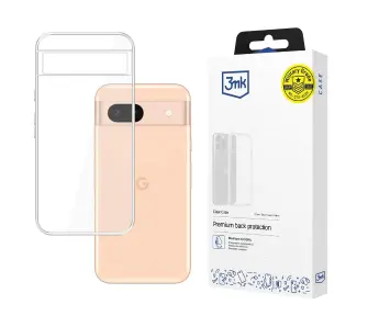 Etui 3mk Clear Case do Google Pixel 8a Przezroczysty