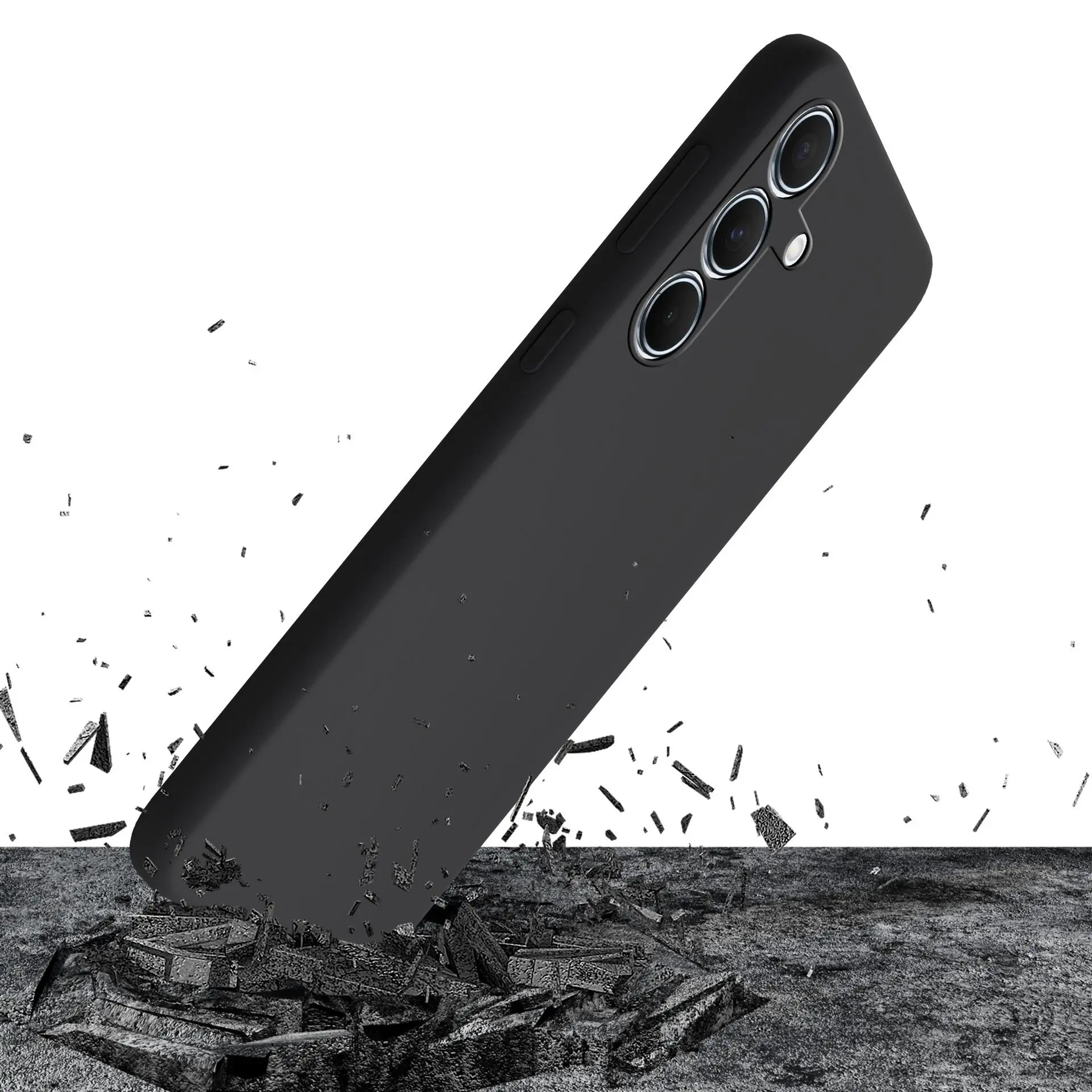 Etui 3mk Slicone Case do Samsung Galaxy A55 5G Czarny