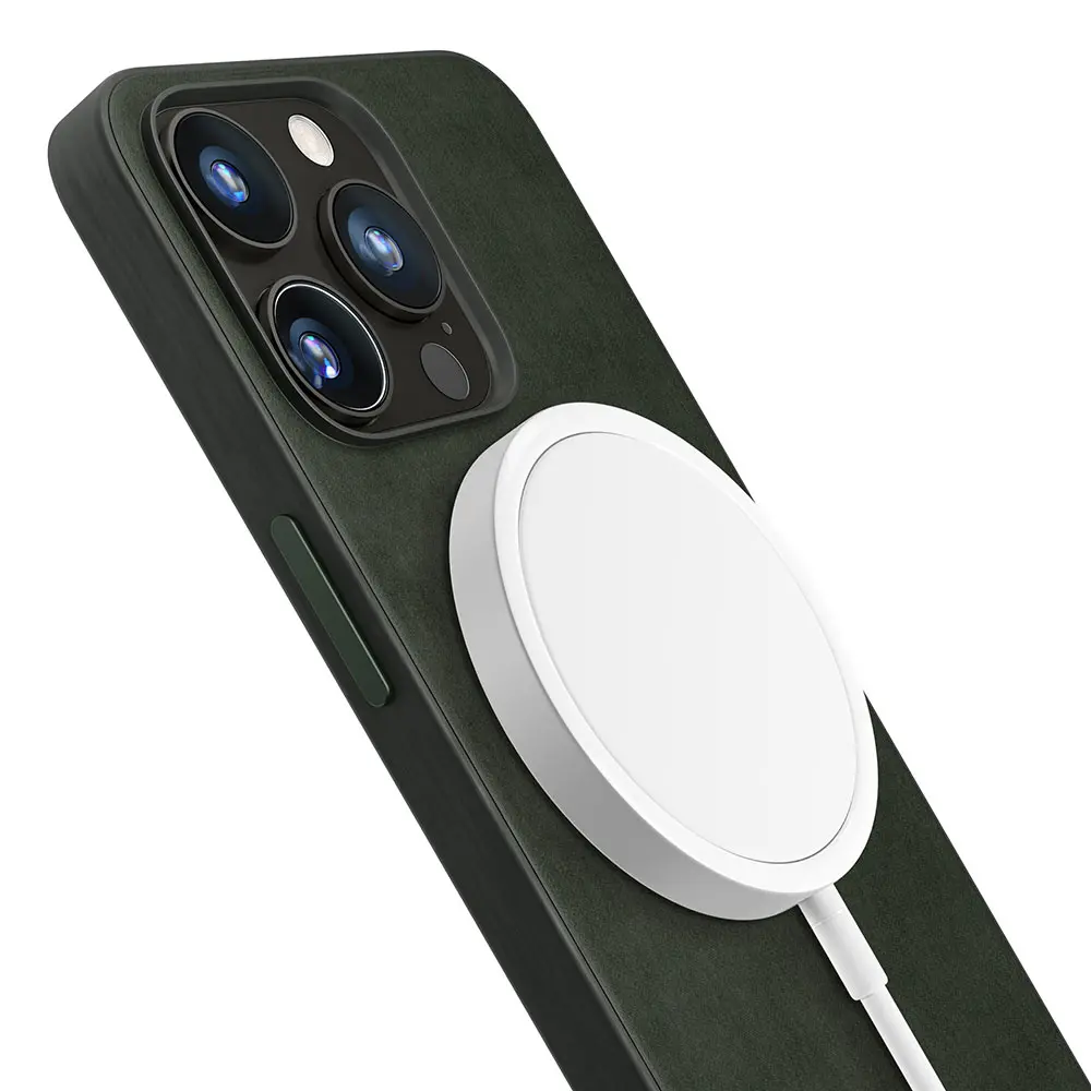Etui 3mk Hardy MagFabric Case do iPhone 15 Pro Zielony