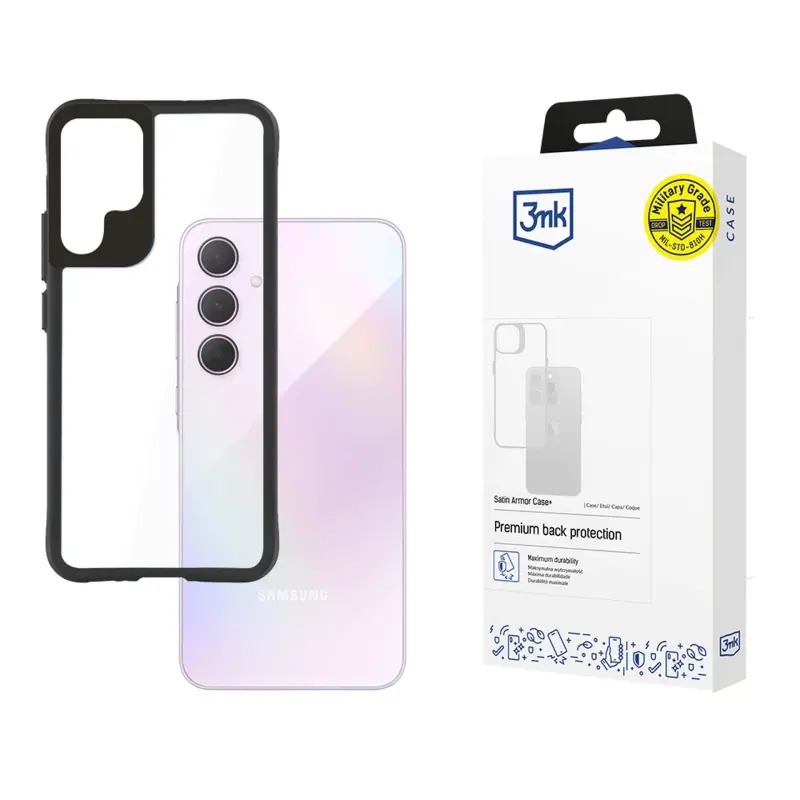 Etui 3mk Satin Armor Case+ do Samsung Galaxy A35 5G