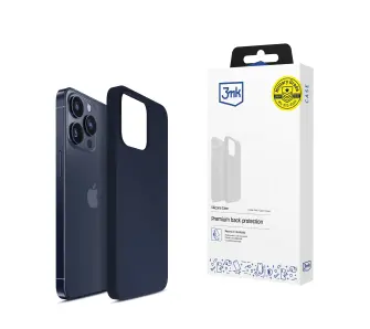 Etui 3mk Silicone Case do iPhone 15 Pro Max Niebieski