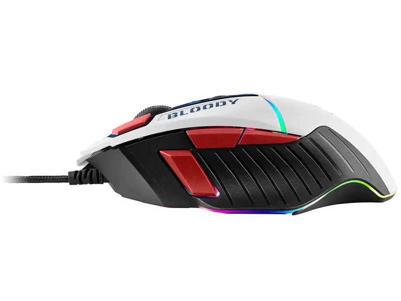 Myszka gamingowa A4tech Bloody W95Max Sports Navy Biały