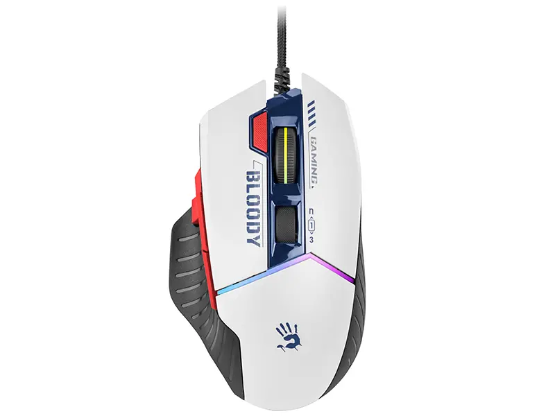 Myszka gamingowa A4tech Bloody W95Max Sports Navy Biały