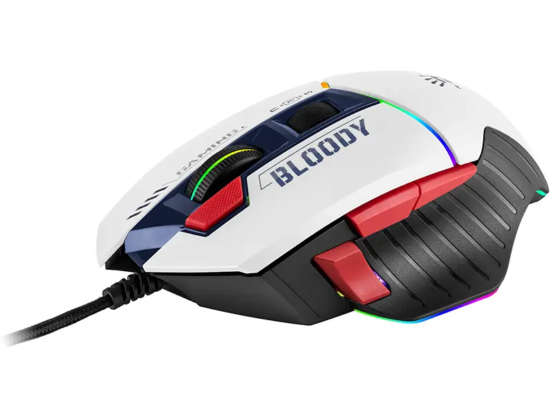 Myszka gamingowa A4tech Bloody W95Max Sports Navy Biały