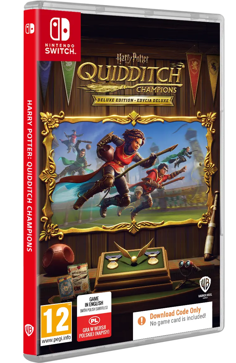 Harry Potter Mistrzowie Quidditcha Edycja Deluxe Gra na Nintendo Switch