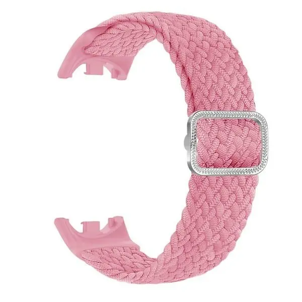 Pasek Beline do Mi Band 8 Nylon Różowy