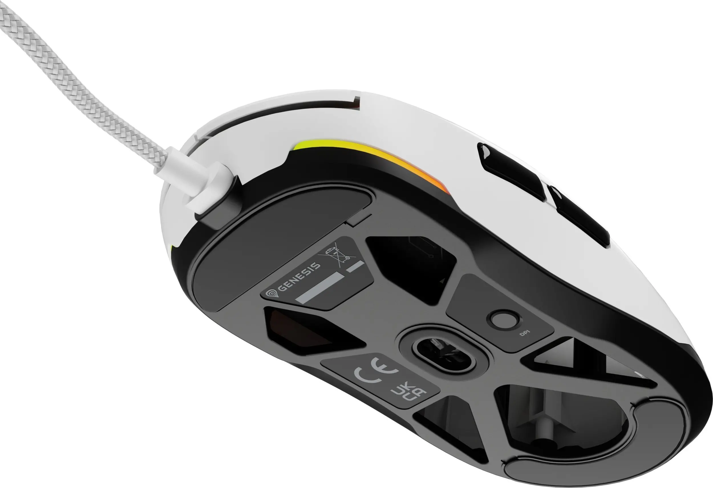 Myszka gamingowa Genesis Krypton 660 RGB Biały