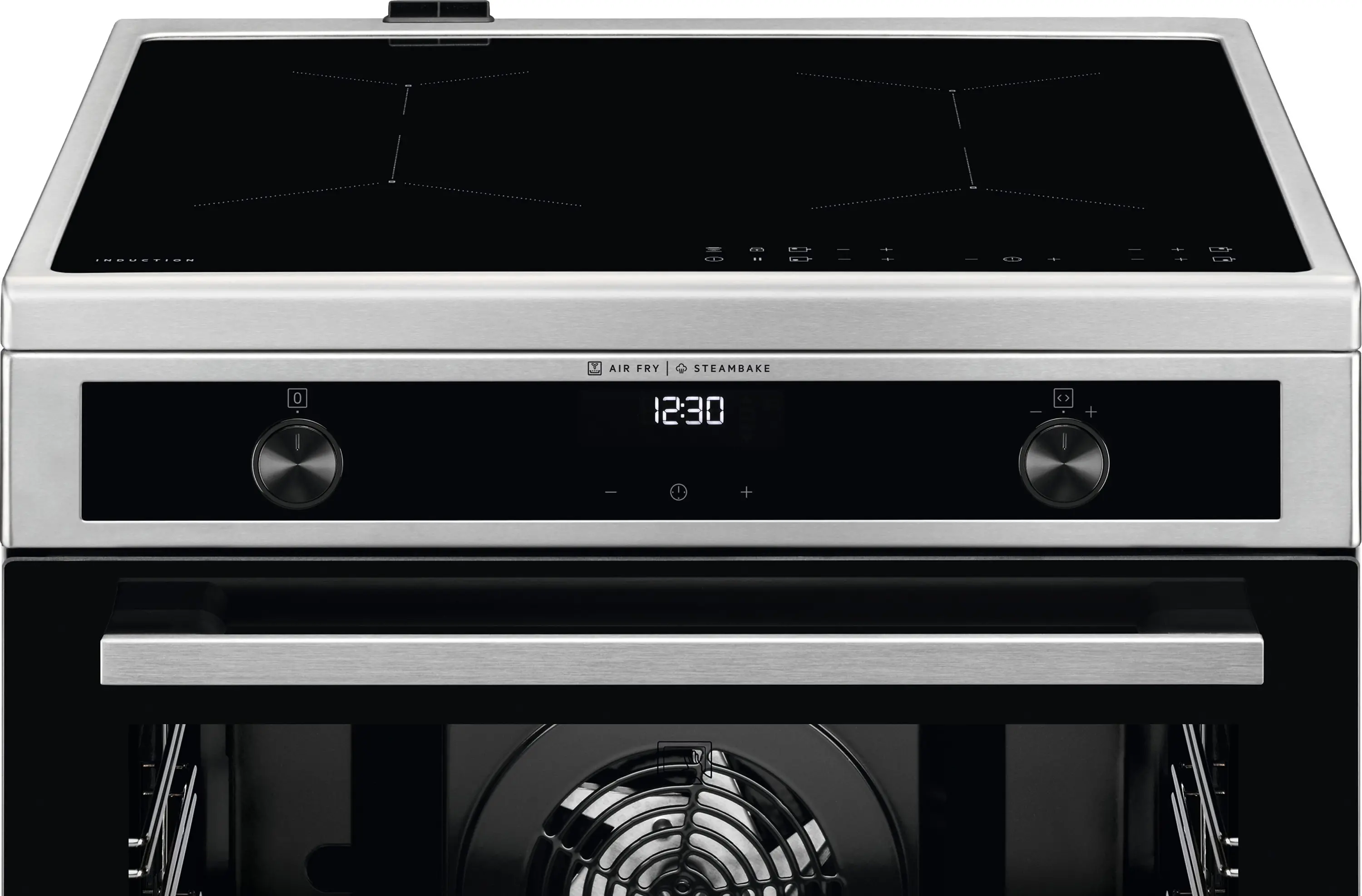 Kuchnia elektryczna AEG-Electrolux 6000 CIB6643BBM Piekarnik z funkcją pary Termoobieg AirFry