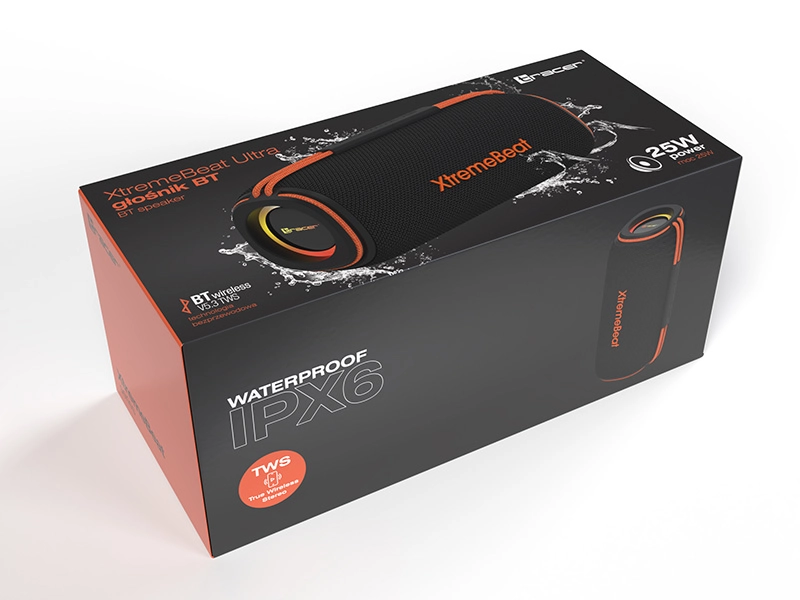 Głośnik Bluetooth Tracer XtremeBeat Ultra 25W Czarny