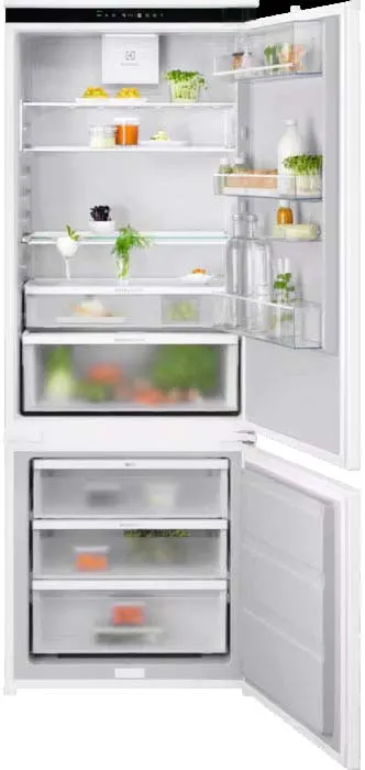 Lodówka Electrolux 700 E7TNGE75S Zamrażarka No Frost 188,4cm Szuflada z kontrolą wilgotności
