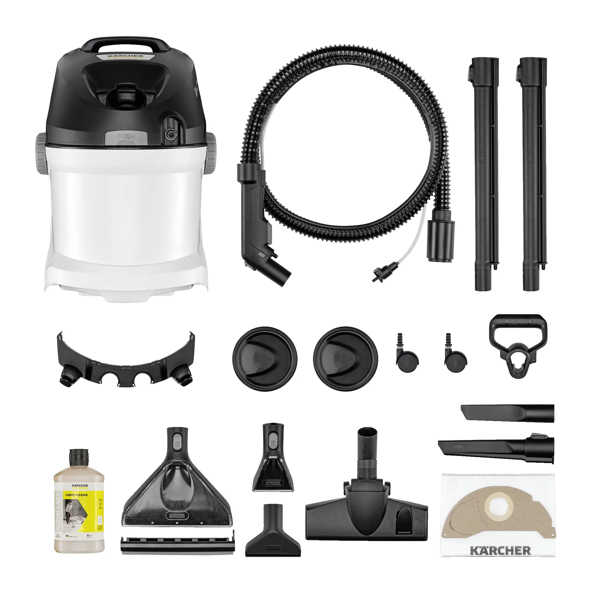 Odkurzacz Karcher SE 6 Signature Line 1.081-190.0 1000W Dysza do podłóg Ssawka do prania tapicerki