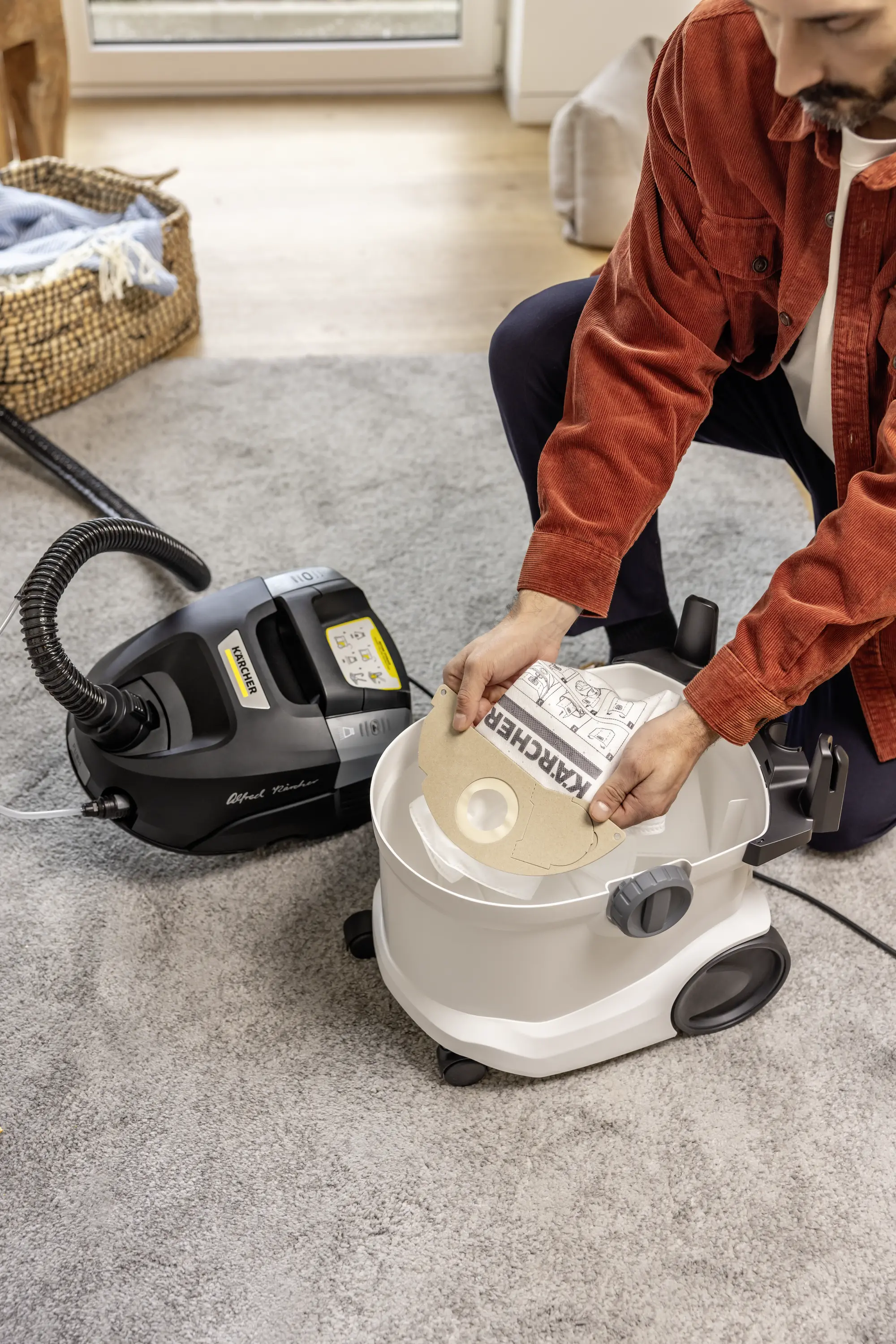 Odkurzacz Karcher SE 6 Signature Line 1.081-190.0 1000W Dysza do podłóg Ssawka do prania tapicerki