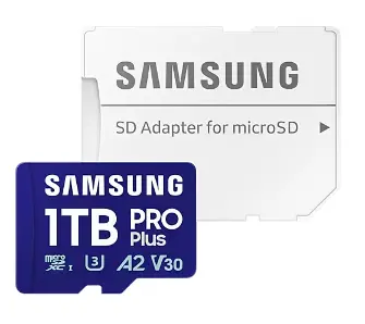 Karta pamięci Samsung microSDXC Pro Plus 1TB A2 V30 180/130