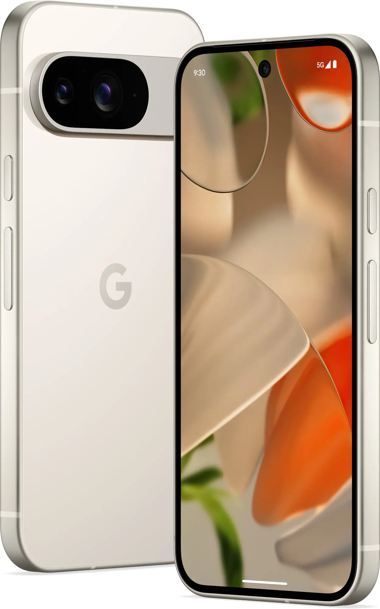 Smartfon Google Pixel 9 12/256GB 6,3" 120Hz 50Mpix Porcelanowy