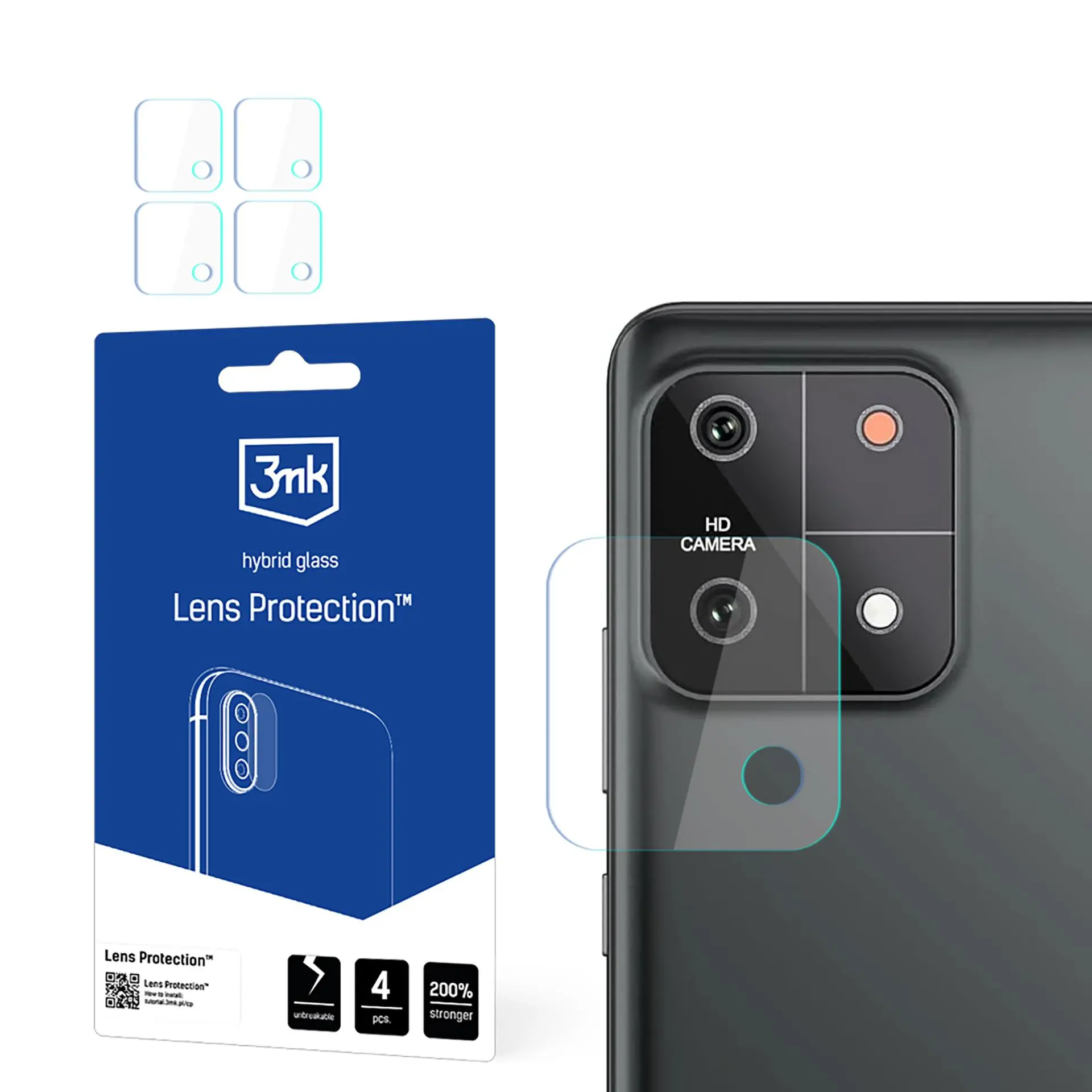 Szkło hybrydowe 3mk Lens Protection do Cubot A1