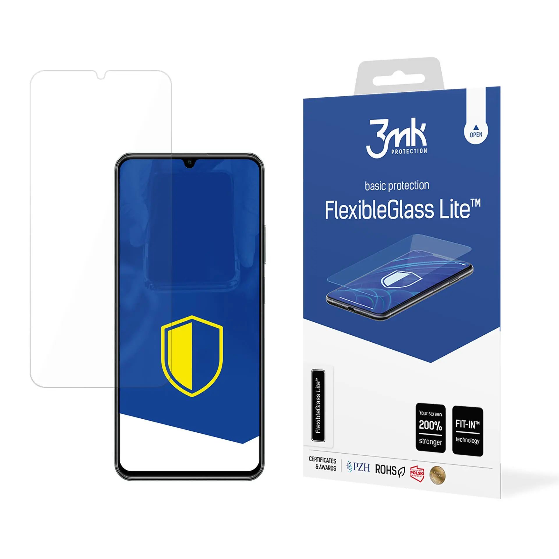 Szkło hybrydowe 3mk FlexibleGlass Lite do Realme C61