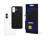 3mk Hardy Silky Leather MagCase do iPhone 16 Plus Czarny