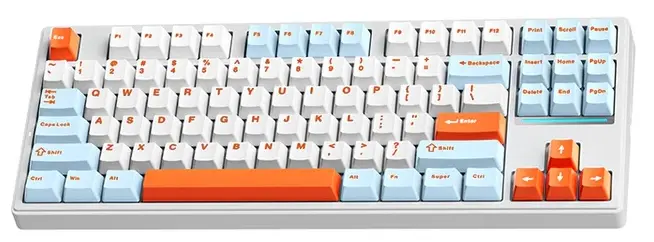 Klawiatura mechaniczna MCHOSE MC-K87-5 Icy Creamsicle Switch Pomarańczowo-niebieski