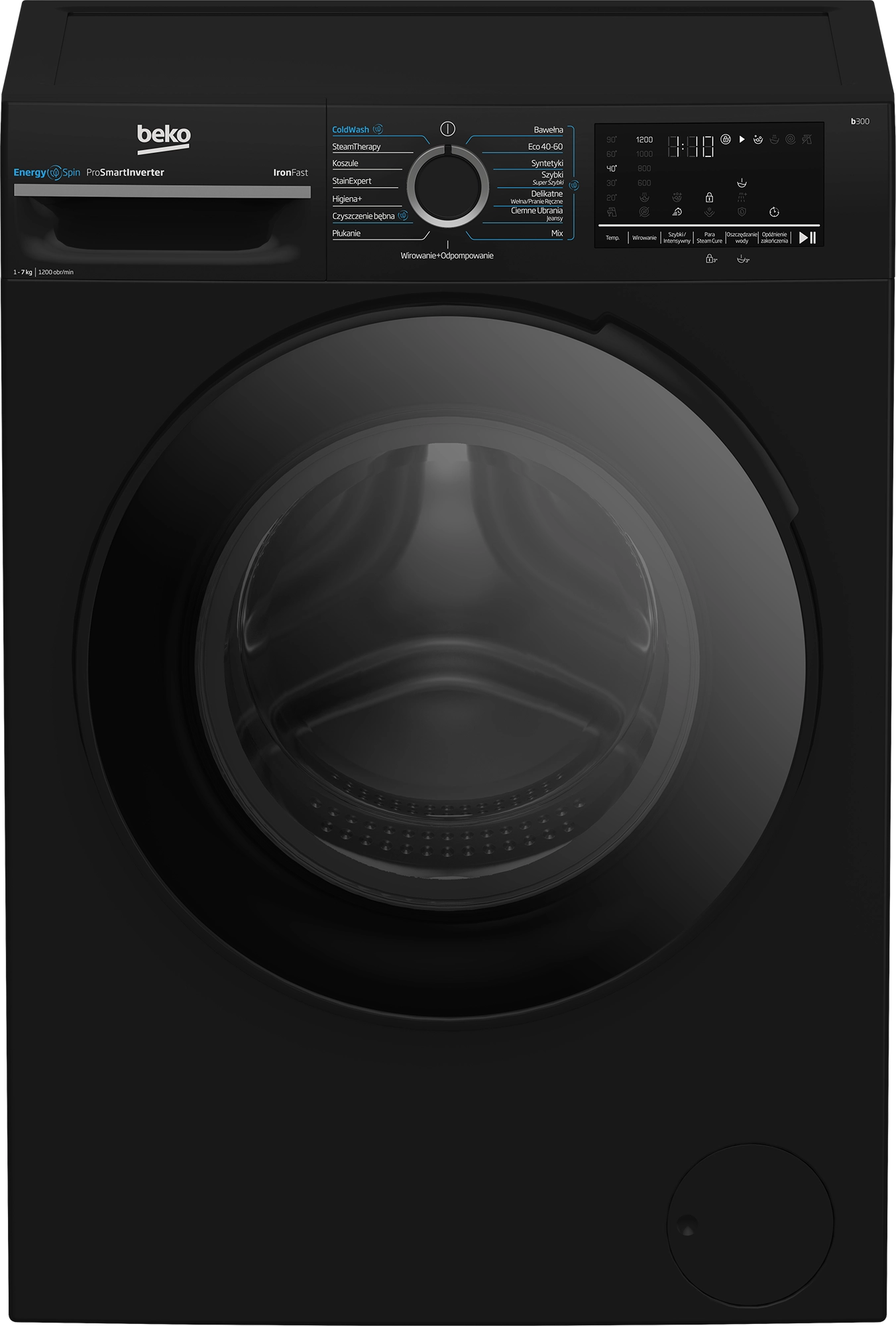 Beko b300 BM3WFU57215PBDC EnergySpin Slim 7kg 1200obr/min