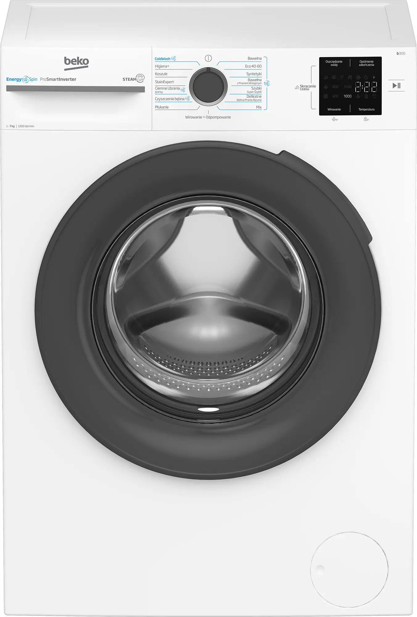 Beko b300 BM3WFU37215WAR EnergySpin Slim 7kg 1200obr/min
