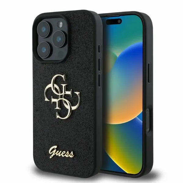Etui Guess GUHCP16LHG4SGK do Apple iPhone 16 Pro Czarny