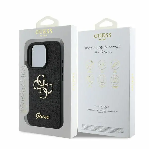 Etui Guess GUHCP16LHG4SGK do Apple iPhone 16 Pro Czarny