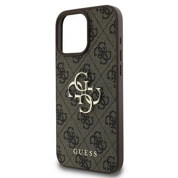 Etui Guess hardcase 4G Big Logo iPhone 16 Pro Brązowy