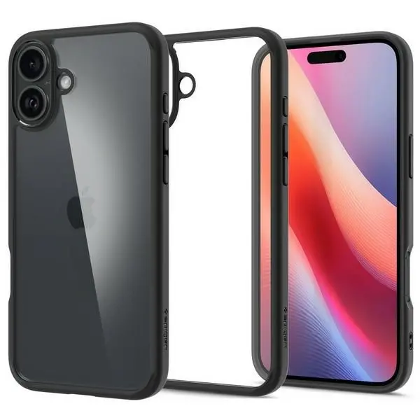 Etui Spigen Ultra Hybrid do iPhone 16 Plus matte Czarny