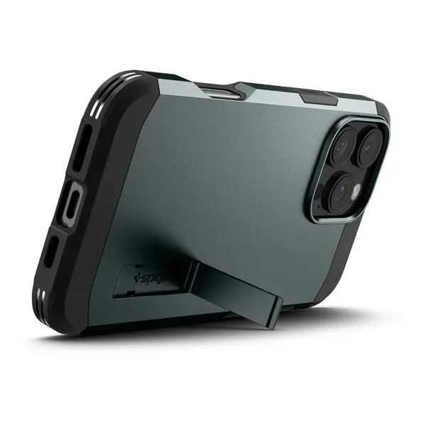 Etui Spigen Tough Armor MagSafe do iPhone 16 Pro Zielony