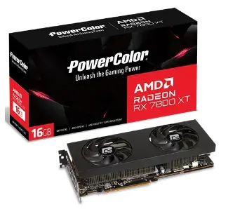 Karta graficzna PowerColor Radeon RX 7800 XT 16GB GDDR6 256bit FSR