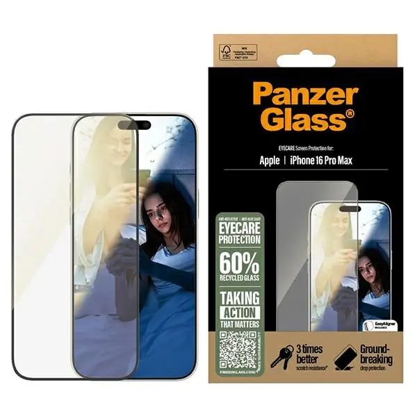 Szkło hartowane PanzerGlass Screen Protector do iPhone 16 Pro Max
