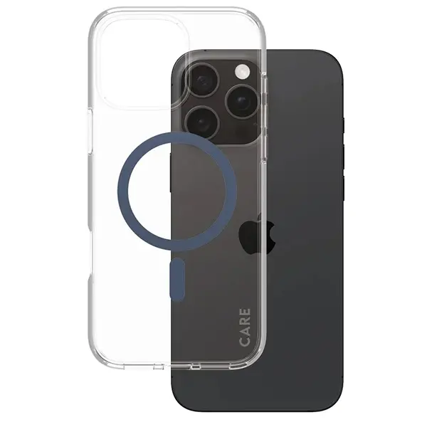 Etui PanzerGlass Flagship Case MagSafe do iPhone 16 Pro Max Niebieski