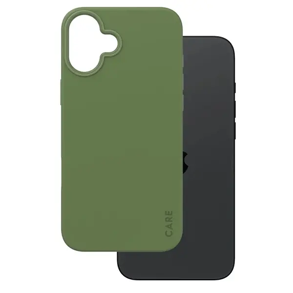 Etui PanzerGlass Fearlessly Fashionable MagSafe do iPhone 16 Plus Zielony