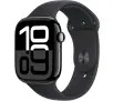 Apple Watch Series 10 GPS 46mm aluminium onyks pasek sportowy czarny S/M