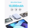 Powerbank Anker Powercore (A1257G11) 10000mAH PD 22.5W Wbudowany kabel USB-C Czarny