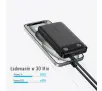 Powerbank Anker A1257G11 10000mAH PD 22.5W Wbudowany kabel USB-C Czarny