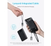 Powerbank Anker Powercore (A1257G11) 10000mAH PD 22.5W Wbudowany kabel USB-C Czarny