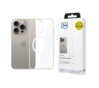 Etui 3mk Clear Magcase do iPhone 15 Pro Przezroczysty