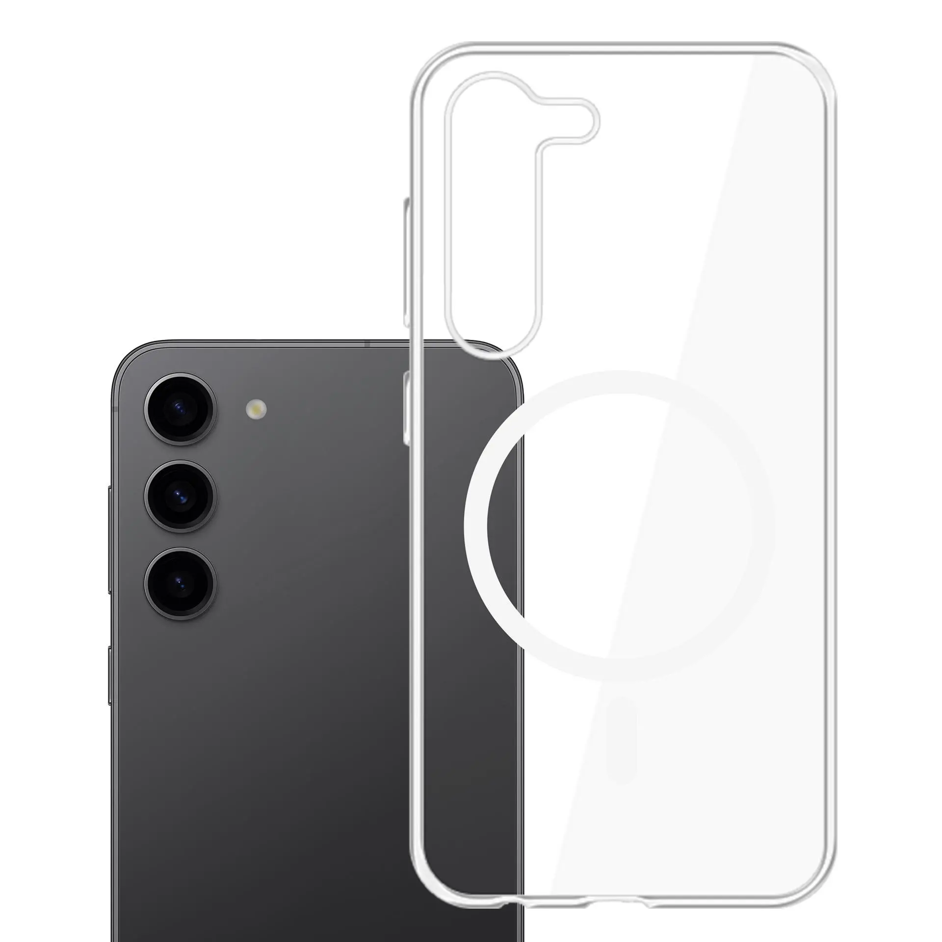 Etui 3mk Clear Magcase do Galaxy S24 Przezroczysty
