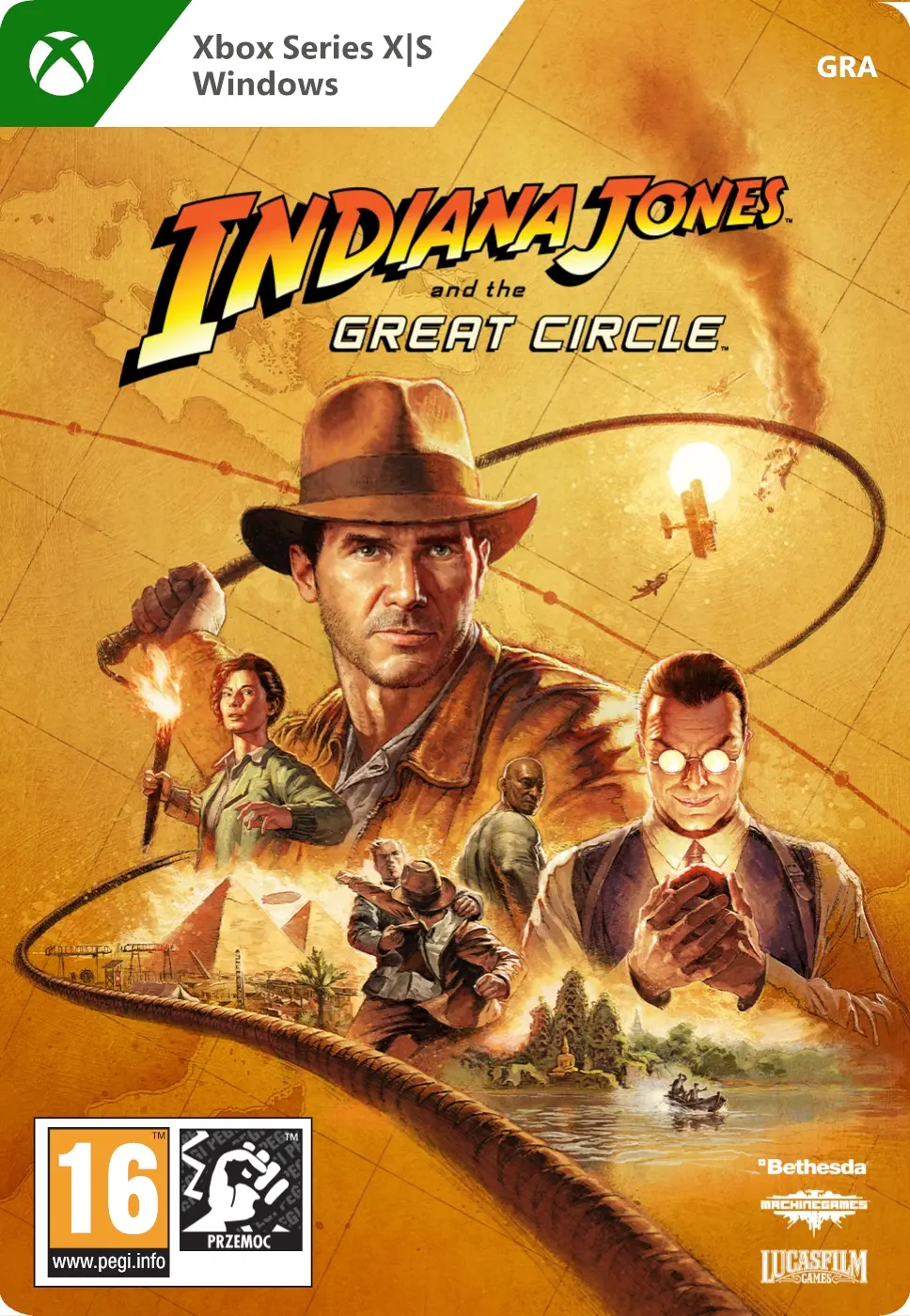 Indiana Jones i Wielki Krąg [kod aktywacyjny] Gra na Xbox Series X/S, Windows
