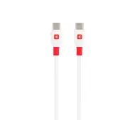 Skross USB-C do USB-C 100W 1,2m Biały