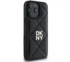 Etui DKNY Quilted Stack Logo do iPhone 16 Pro Max Czarny