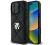 Etui DKNY Quilted Stack Logo do iPhone 16 Pro Max Czarny