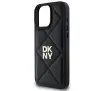 Etui DKNY Quilted Stack Logo do iPhone 16 Pro Max Czarny