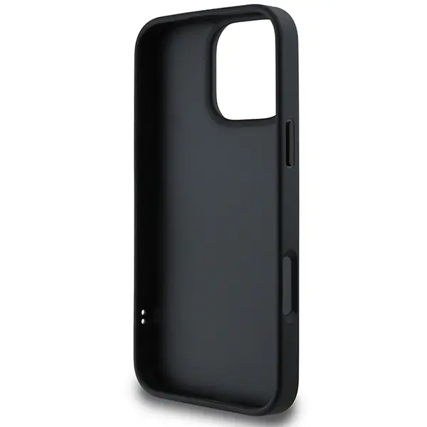 Etui DKNY Quilted Stack Logo do iPhone 16 Pro Max Czarny