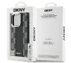 Etui DKNY Checkered Pattern MagSafe do iPhone 16 Pro Czarny