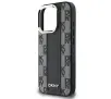 Etui DKNY Checkered Pattern MagSafe do iPhone 16 Pro Czarny