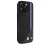 Etui BMW M Meshed Tricolor Stripes MagSafe do iPhone 16 Pro Max Czarny