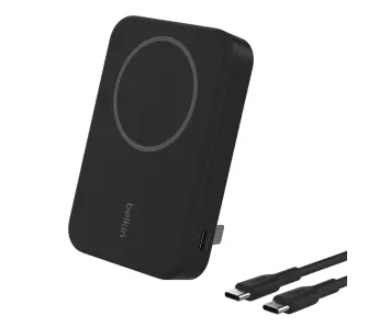 Powerbank Belkin BPD008BTBK BoostCharge Pro Magnetic 10000mAh,15W Qi2, MagSafe Czarny